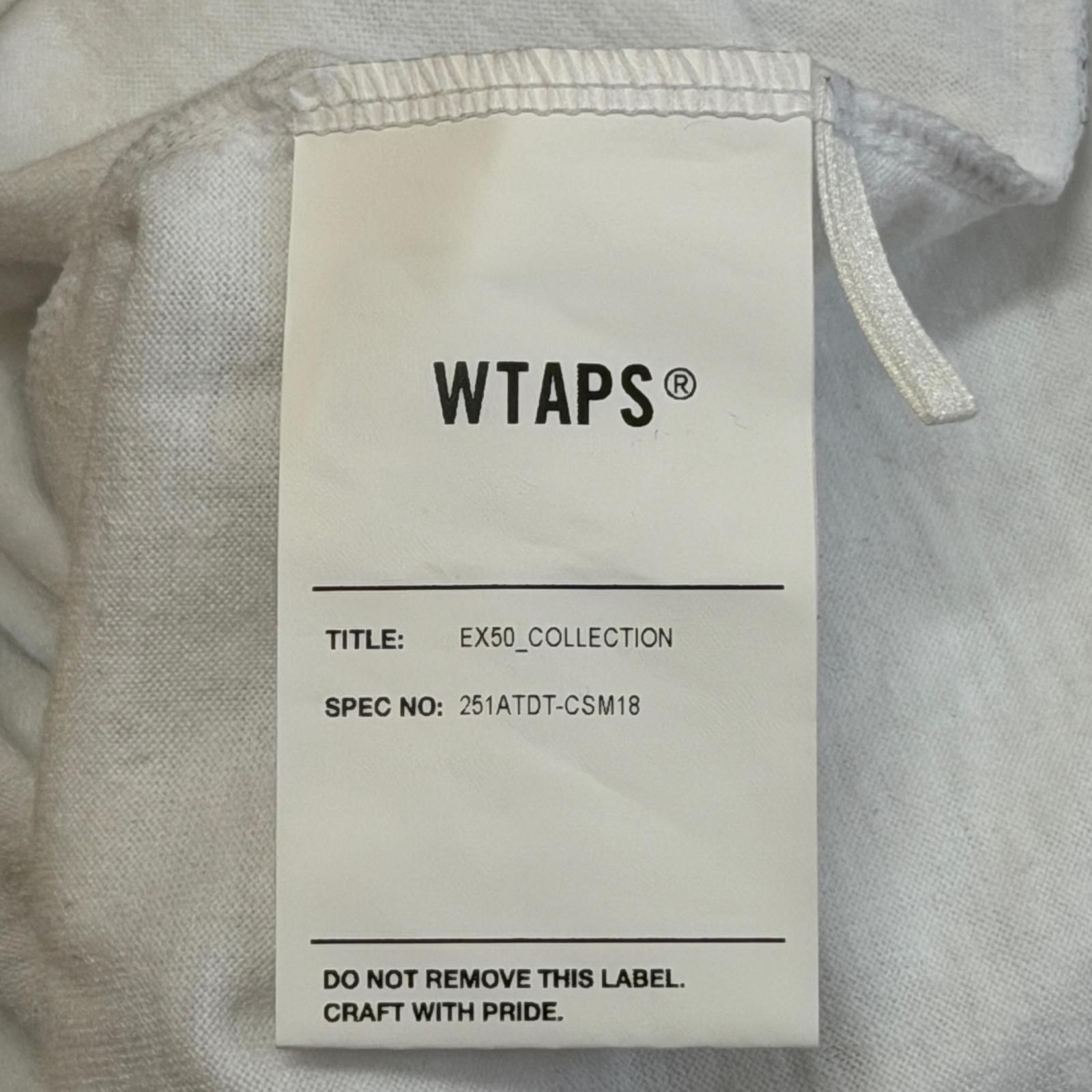参考上代17600円 WTAPS 25SS ACADEMY / LS / CTPL アカデミーTシャツ