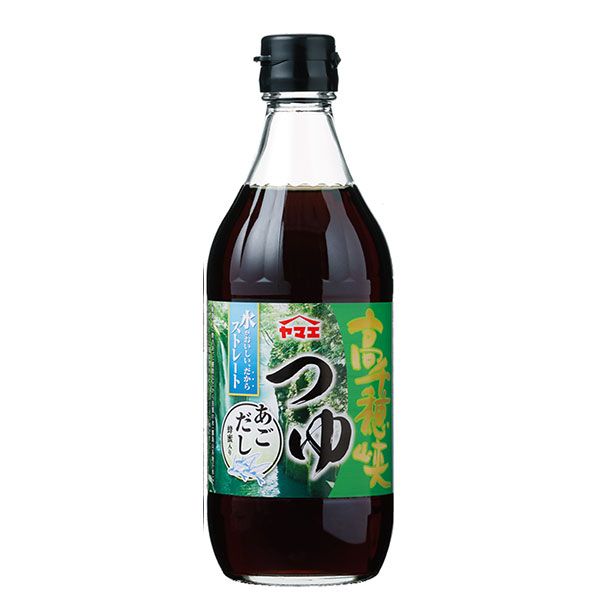 ヤマエ食品工業 高千穂峡 つゆ あごだし 500ml瓶×15本入×(2ケース)| 送料無料 一般食品 調味料 つゆ 料理だし あごだしつゆ ストック 飲食店 出汁 ケース買い まとめ買い 業者 仕入れ 大量 そばつゆ うどんつゆ
