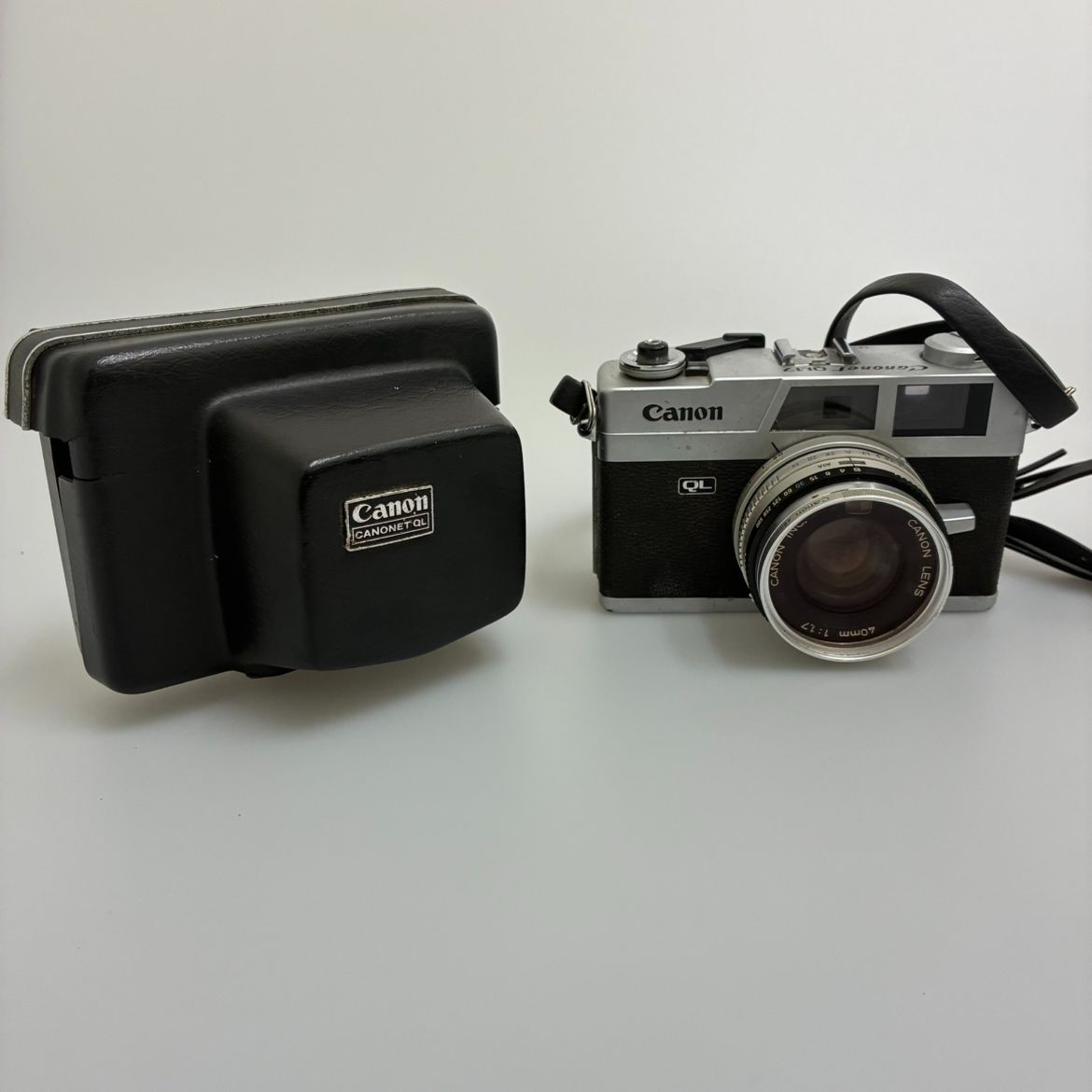 Canon Canonet QL17 40mm F1.7 レンジファインダーカメラ ケース付