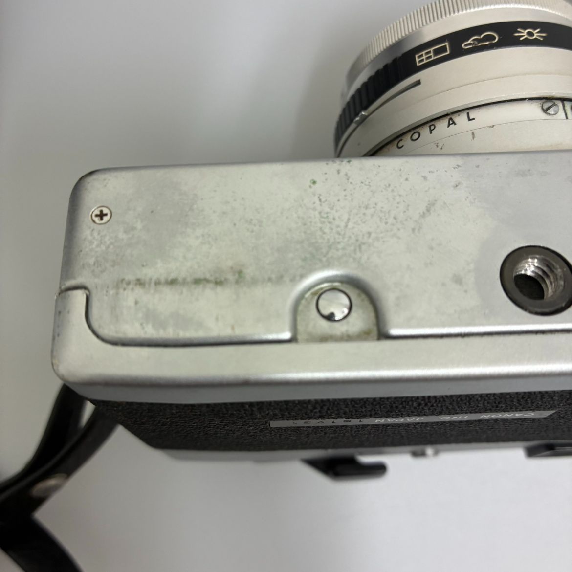 Canon Canonet QL17 40mm F1.7 レンジファインダーカメラ ケース付