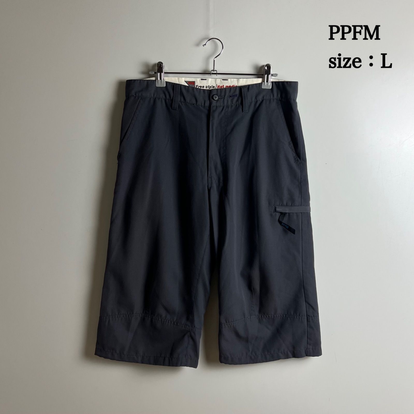 PPFM 2001 00s y2k archive FREE STYLE half pants L ピーピーエフエム