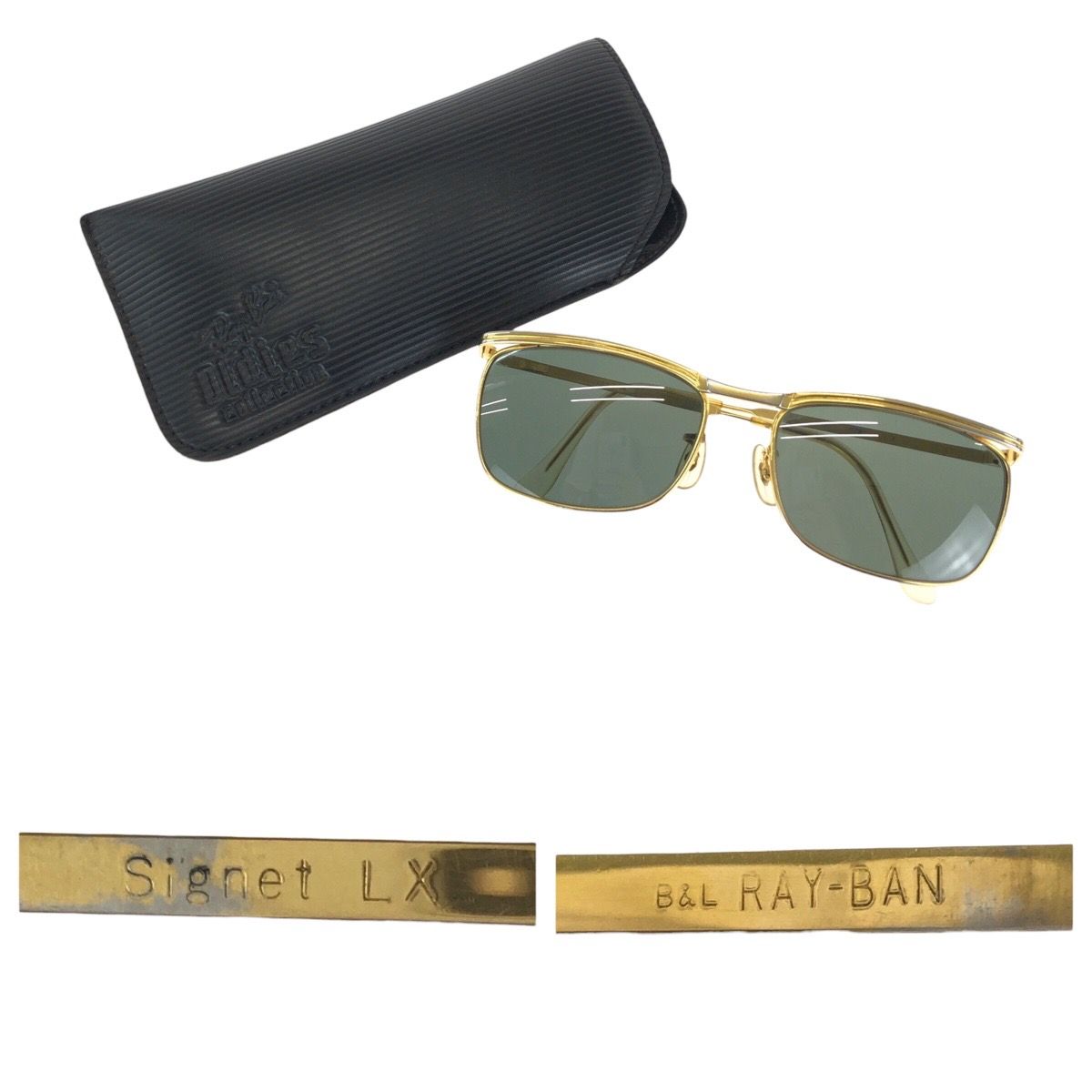Ray-Ban レイバン ヴィンテージ ボシュロム ゴールド グリーン メタル