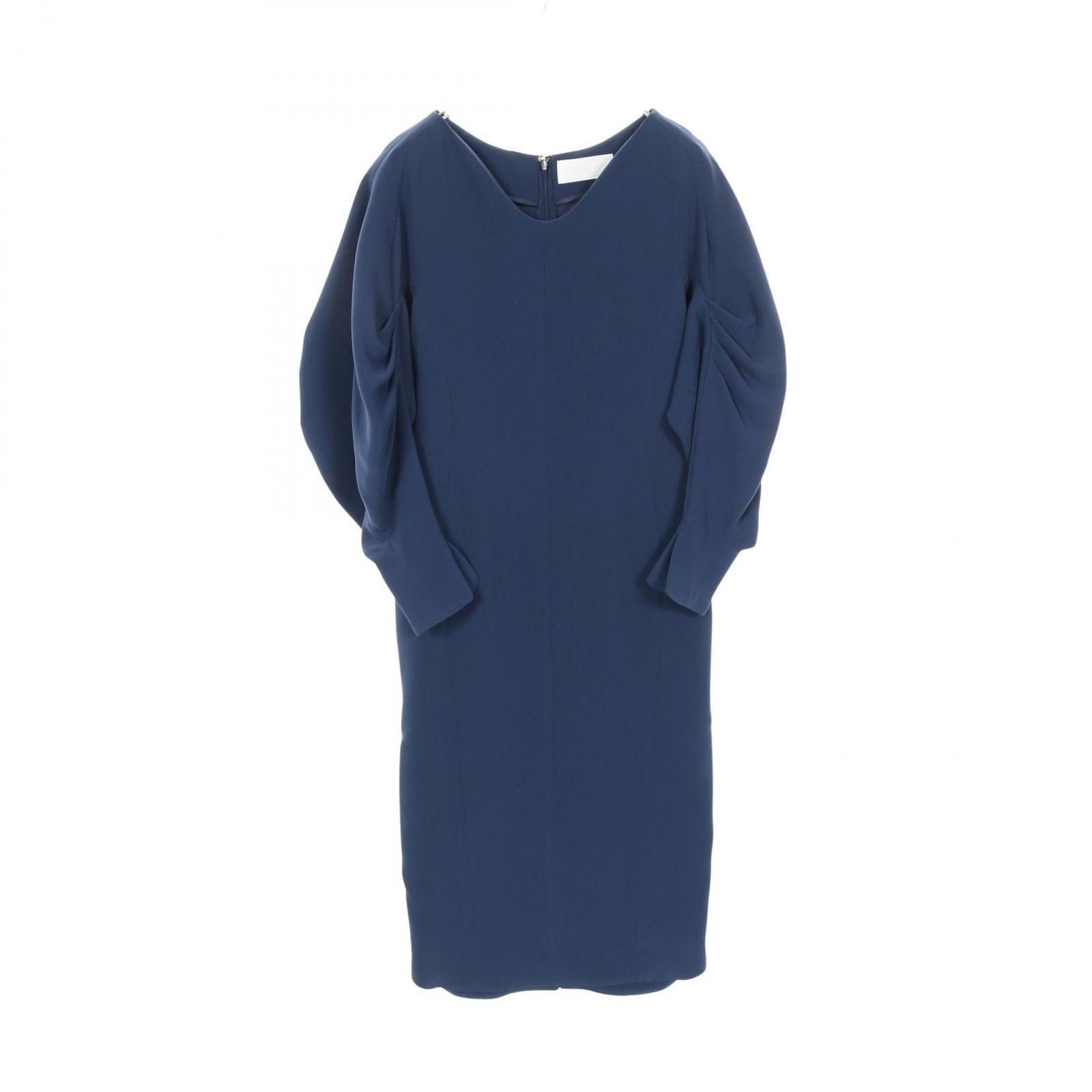 マメクロゴウチ Mame Kurogouchi ワンピース Classics Curve-Shaped Dress ネイビー その他 Classics Curve-Shaped Dress ネイビー ワンピース レディース Used B
