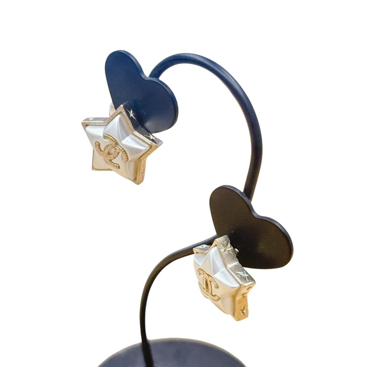 シャネル ココマーク 星ピアス 秋冬コレクション ピアス CHANEL