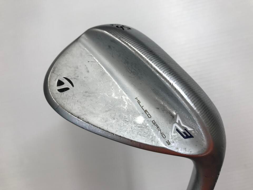 テーラーメイド　MILLED GRIND 3 クローム　56度　ダイナミックゴールド HT　S200フレックス　ウェッジ　中古【最短即日発送】
