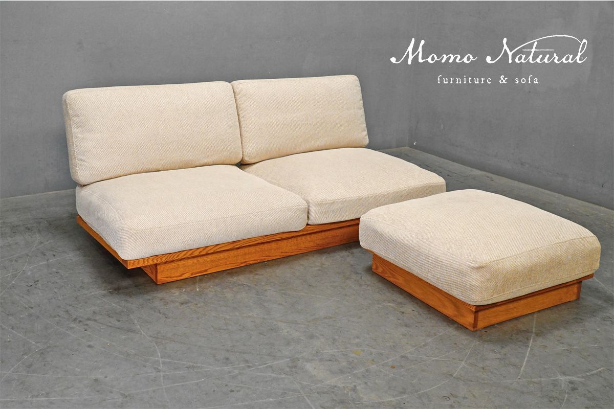展示極美品 MOMO natural(モモナチュラル) CLOUD LOW SOFA(クラウド