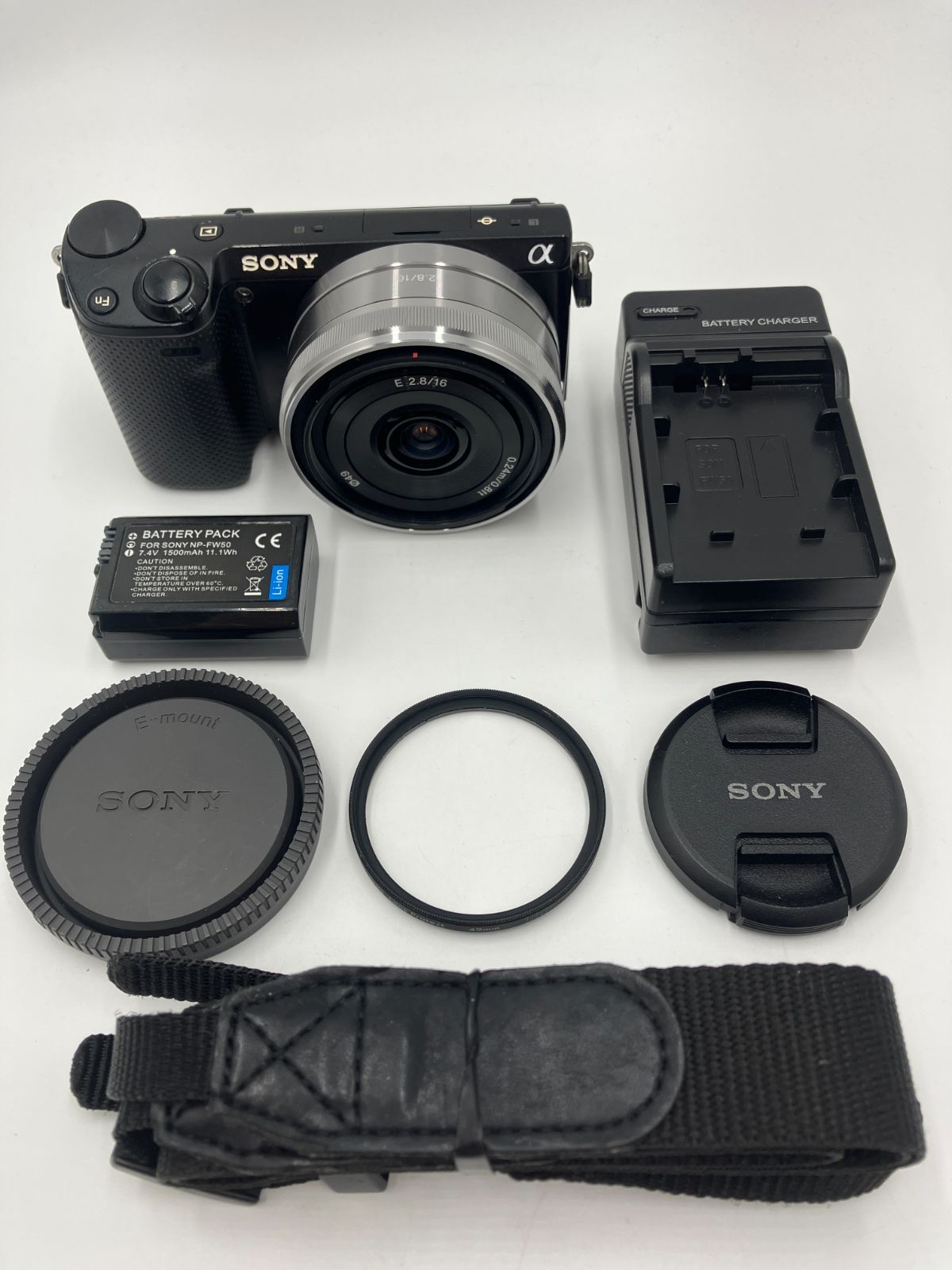 【動作確認済】SONY NEX-5R 16mm F2.8 単焦点レンズキット