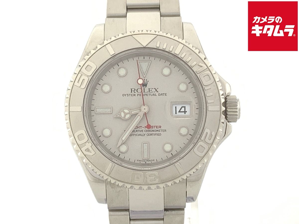 【中古】 【並品】 ロレックス(ROLEX) ヨットマスター ロレジウム シルバー 16622 ステンレス/プラチナ