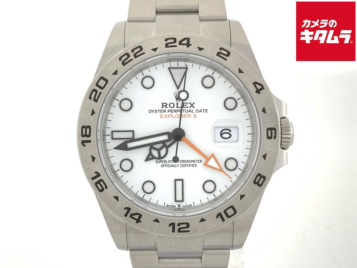 【中古】 【新品同様】 ロレックス(ROLEX) エクスプローラーII ホワイト 226570 ステンレス 763,672円