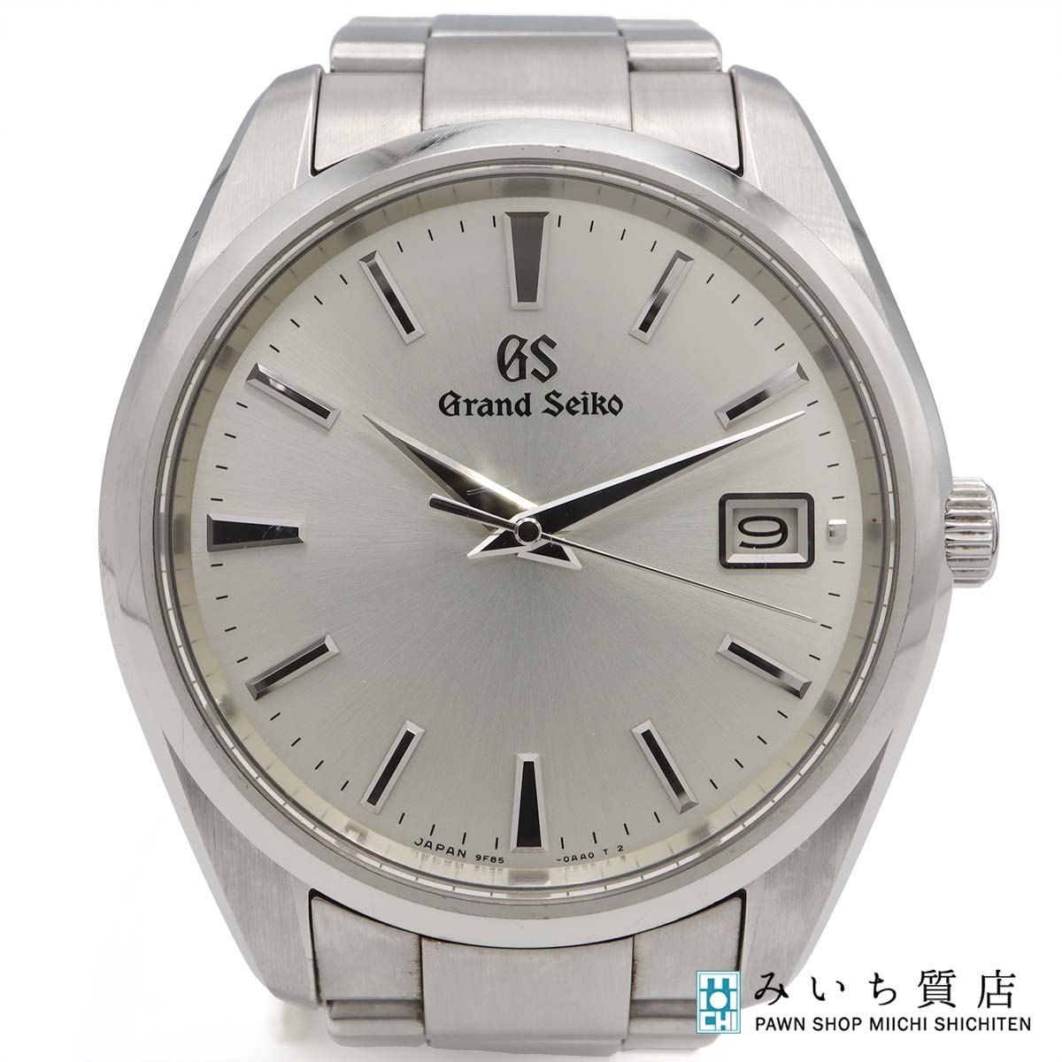 稼働 腕時計 GRAND SEIKO グランドセイコー GS ヘリテージ SBGP009 9F85-0AC0 箱コマ保メンテナンスカード H23928