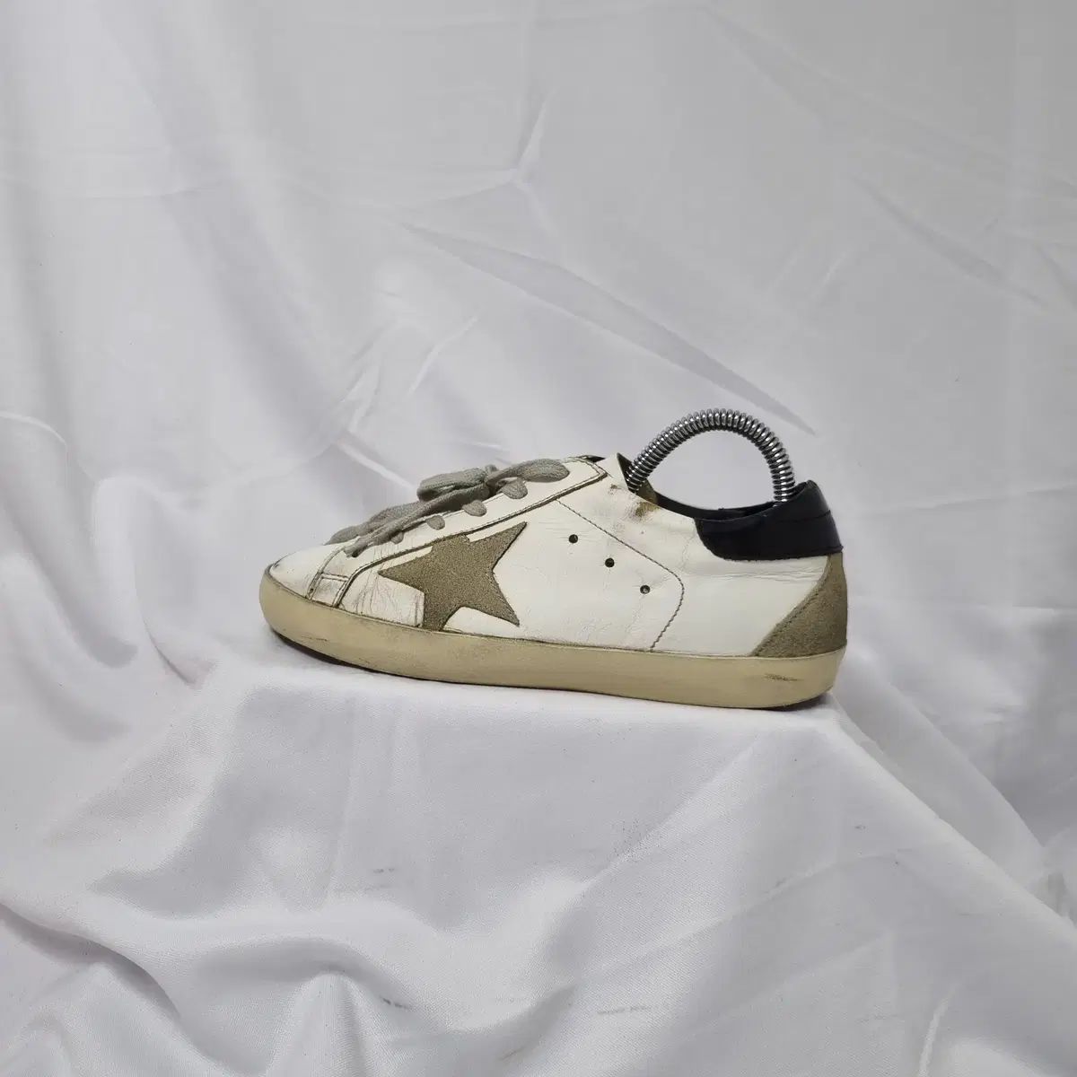 36 230 GOLDEN GOOSE ゴールデングース SuperStar ブラックタブ スニーカー スニーカー