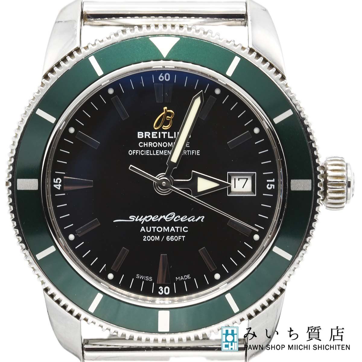 ブライトリング BREITLING 腕時計 稼働 クロノマット A19030 自動巻き 