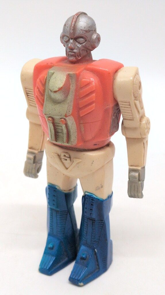 大里玩具 決戦! ロボットマン赤 大里玩具 ロボットマン ミクロマン