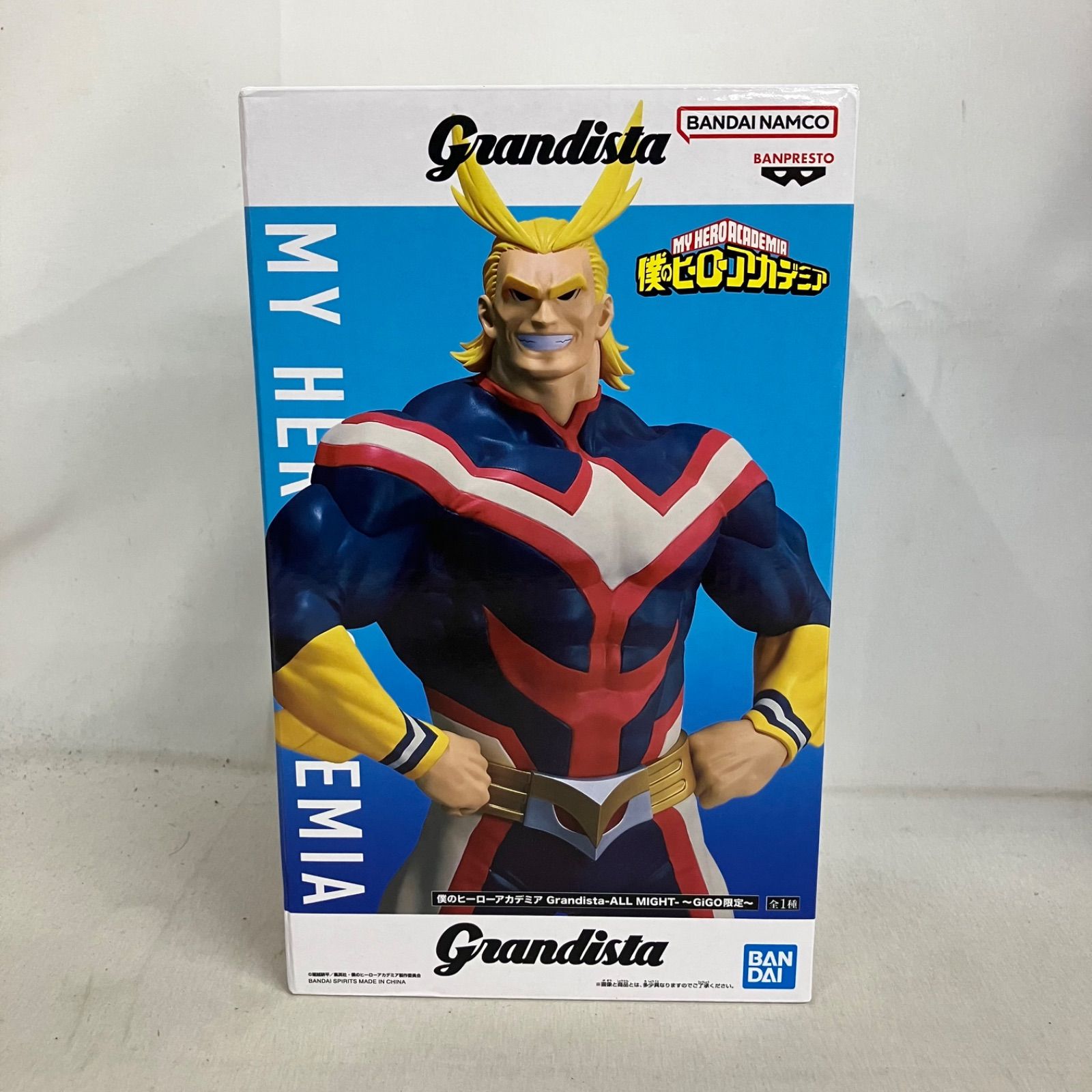 未開封 僕のヒーローアカデミア Grandista GiGO限定 オールマイト