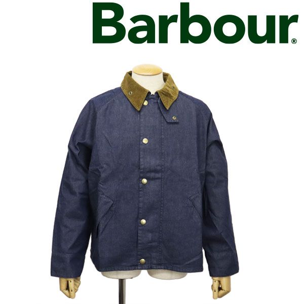 BARBOUR (バブアー バブワー) MCA1105 TRANSPORT トランスポート デニム カジュアルジャケット INDIGO BBR064 38