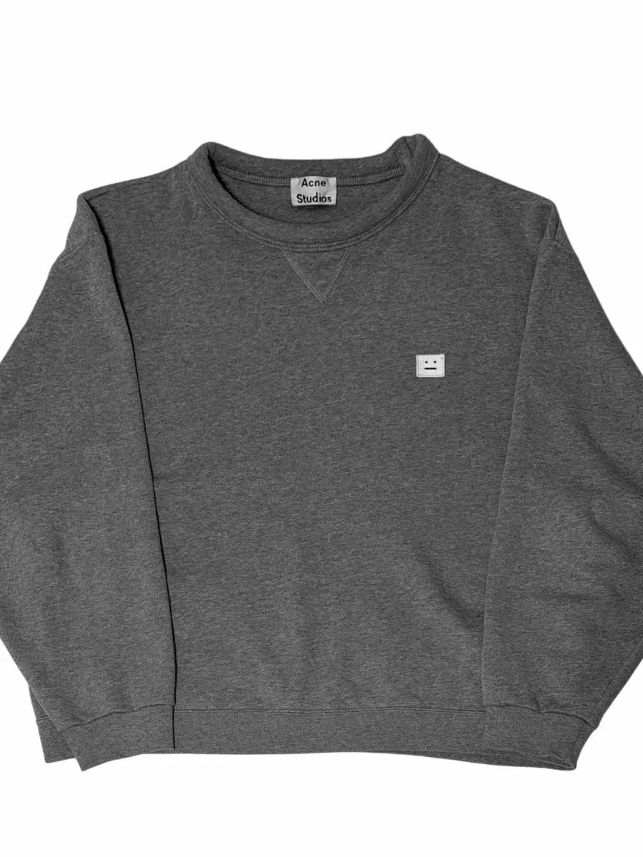 Acne Studios アクネストゥディオズ ピン トフェイス スウェット グレー