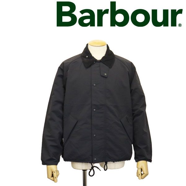BARBOUR (バブアー バブワー) MCA1106 Transport nylon casual jacket トランスポート ナイロン カジュアルジャケット BLACK BBR065 36