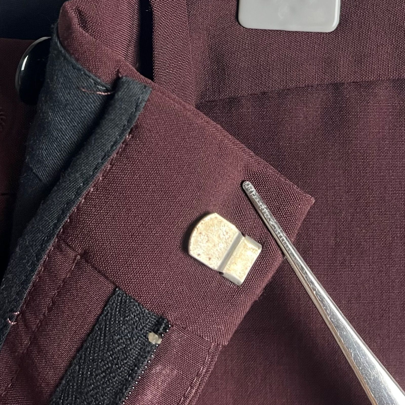 Dior HOMME Bordeaux WOOL slacks shorts pants 46 M 463C166A3023