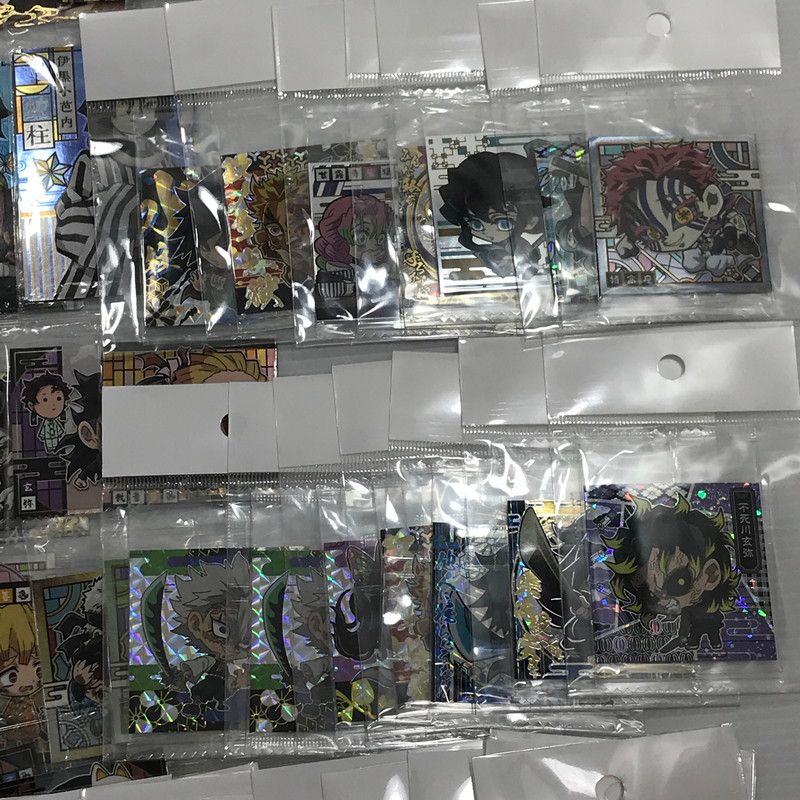 ウエハース　シール　カード　350点 まとめ売りセット 中古品】 鬼滅の刃 シール カード 大量 セット ウエハース付属シール等