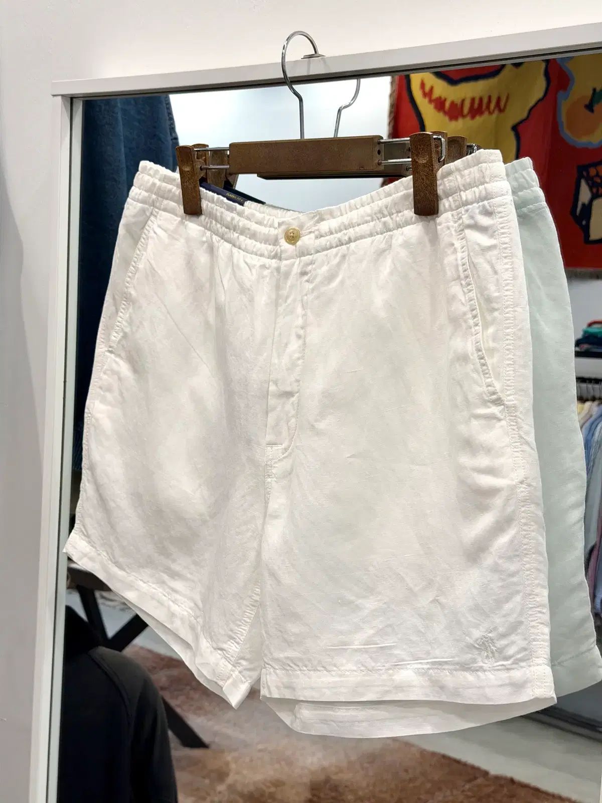 (deadstock) POLO RALPH LAUREN ポロラルフローレン リネンスラックス ショーツ