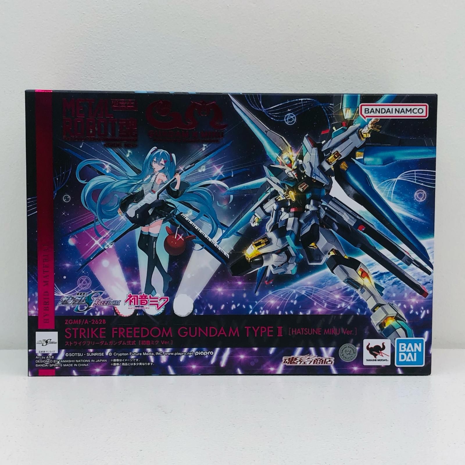 【物流センター】 中古 METALROBOT魂＜SIDEMS＞ストライクフリーダムガンダム弐式［初音ミクVer.］「機動戦士ガンダムSEEDFREEDOM」