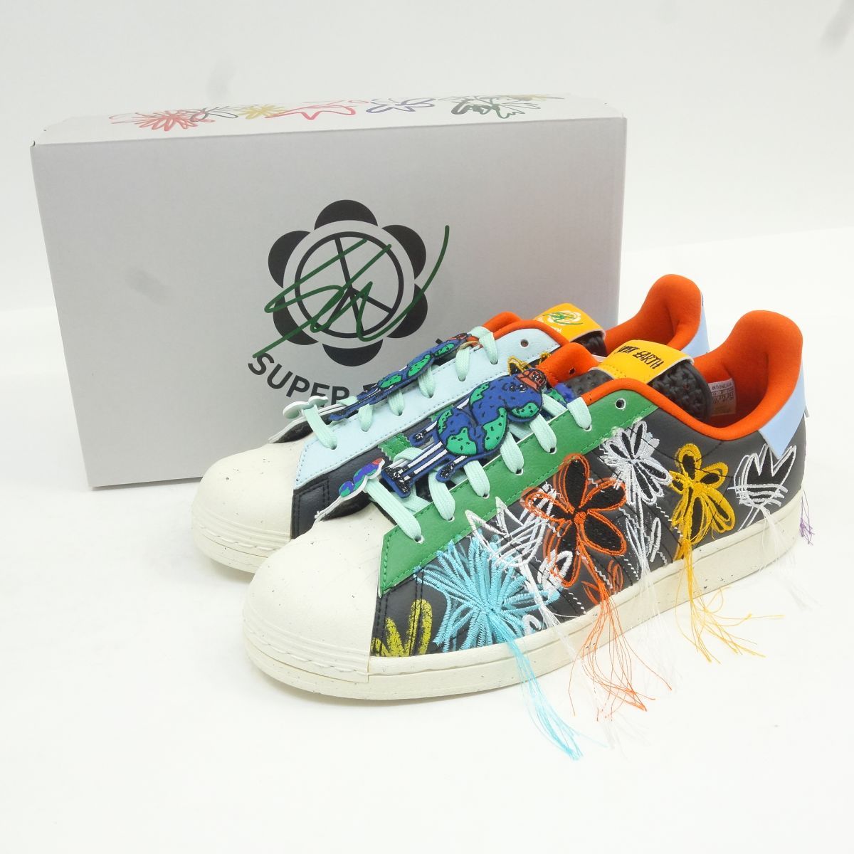 未使用】adidas アディダス SST AEC SUPEREARTH SW GX3823 US9.5 27.5 
