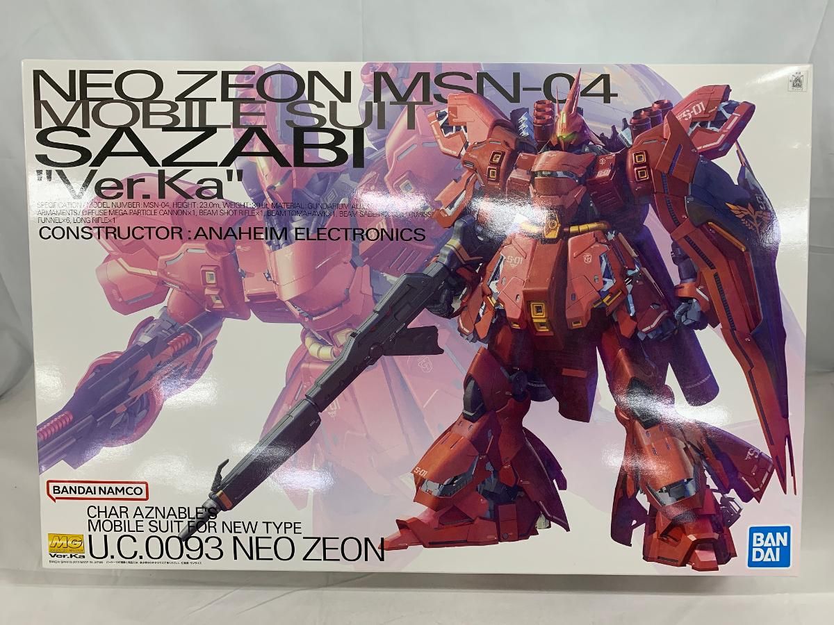 ♪【未開封】MG 1/100 MSN-04 サザビー Ver.Ka プラモデル■＊同梱不可 13,796円