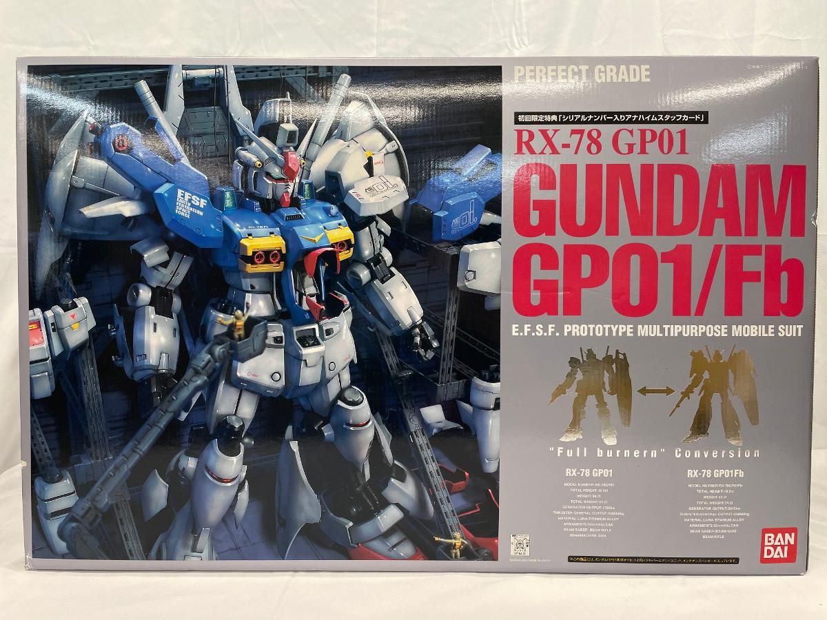 ♪PG 1/60 RX-78GP01/Fb ガンダムGP01/Fb （機動戦士ガンダム0083 STARDUST MEMORY）■＊同梱不可