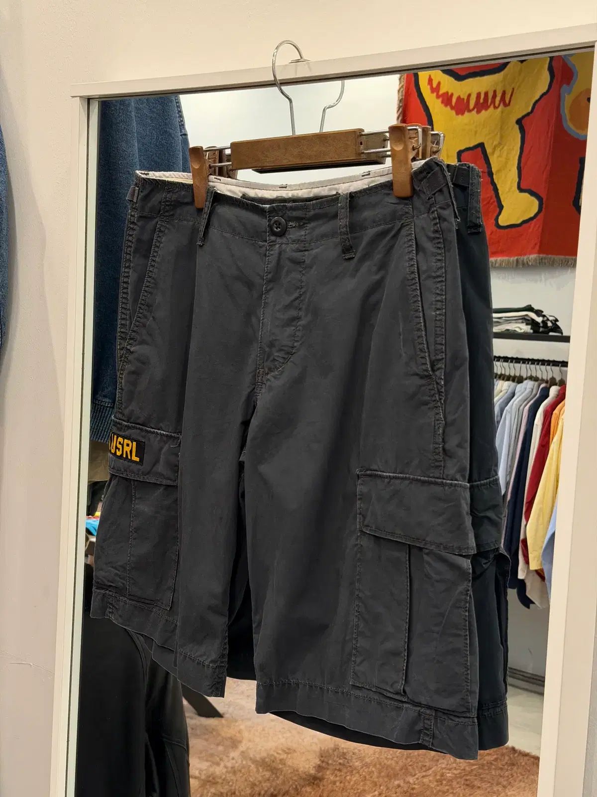 90-00s Denim & Supply デニムアンドサプライ ミリタリー カーゴ ショーツ