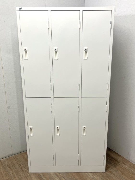 中古品】生興 6人用ロッカー AKL-W6 ホワイト - メルカリ 中古品】生興 6人用ロッカー AKL-W6 ホワイト - メルカリ