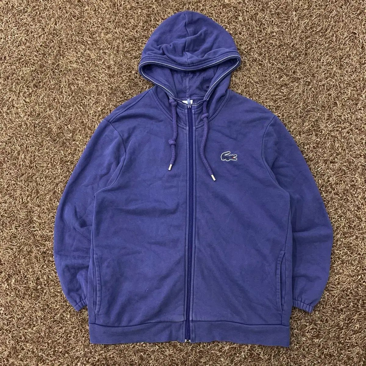 ラコステ パーカー ジップアップ メンズ ⁄ LACOSTE レディース 裏起毛 