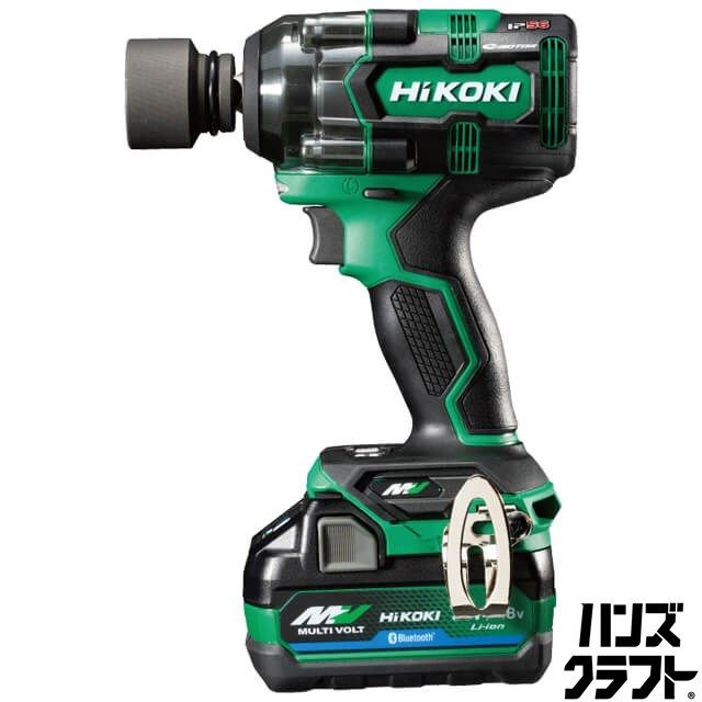 ★ハイコーキ HIKOKI　12.7mmコードレスインパクトレンチ　WR36DH(2XPSZ)　36V　バッテリー2個　充電器付　純正 未使用品　※ソケット別売
