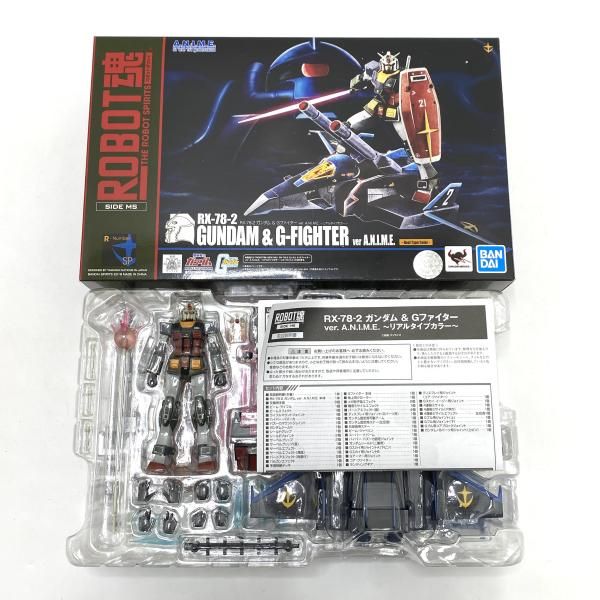 中古】【開封】ROBOT魂 ＜SIDE MS＞ RX-78-2 ガンダム＆Gファイター