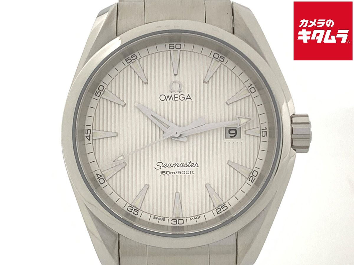 【中古】 【良品】 オメガ(OMEGA) シーマスター アクアテラ シルバー 231.10.39.60.02.001 ステンレススティール
