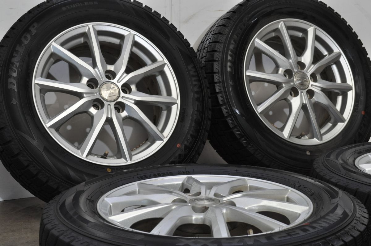 プリウス インプレッサ 等に】ユーロスピード スパイダ 15in 6J +45