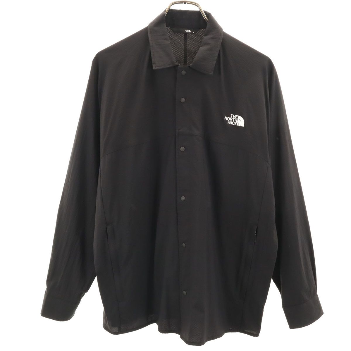THE NORTH FACE ノースフェイス 長袖 スワローテイル シャツ M ブラック NP22260 アウトドア メンズ 古着