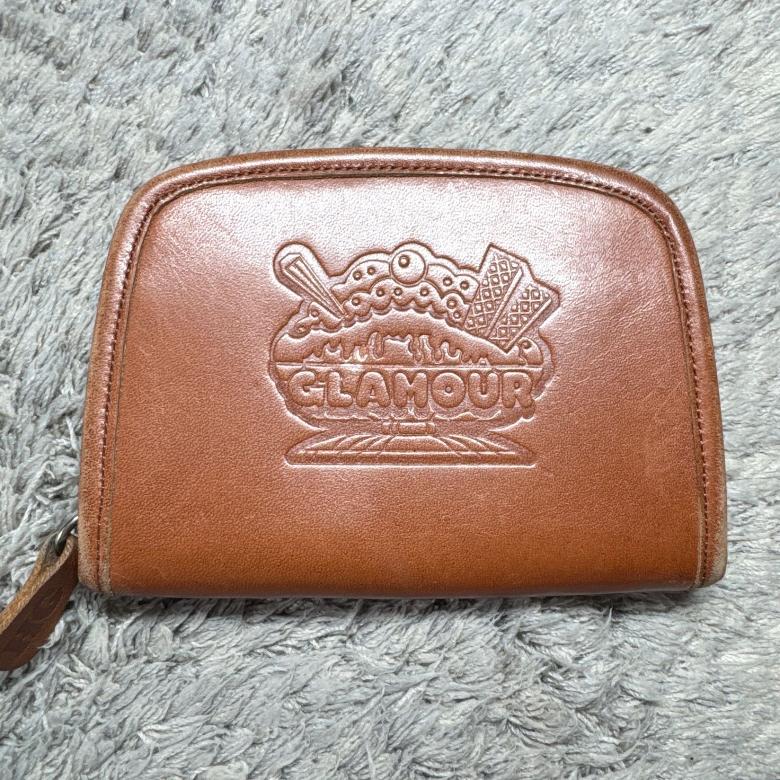 HYSTERIC GLAMOUR ヒステリックグラマー 折り財布 レザー ブラウン