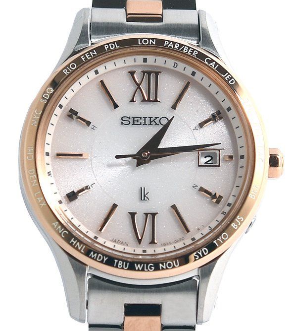 SEIKO LUKIA SSVV082 1B35-0AY0 電波ソーラー 未使用 SEIKO セイコー LUKIA ルキア Essential Collection SSVV082