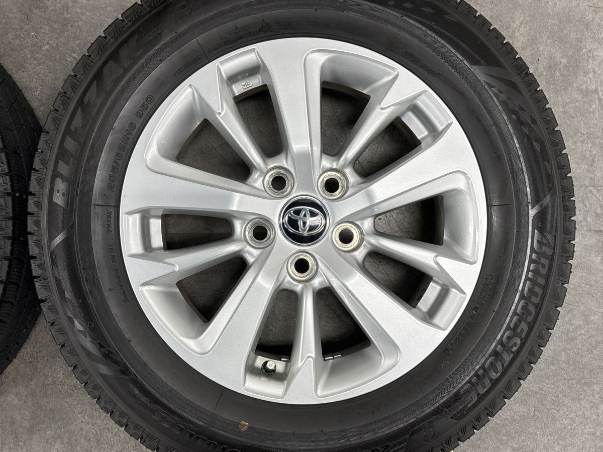 バリ溝】トヨタ ヤリスクロス 純正 16in 6.5J +45 PCD114.3