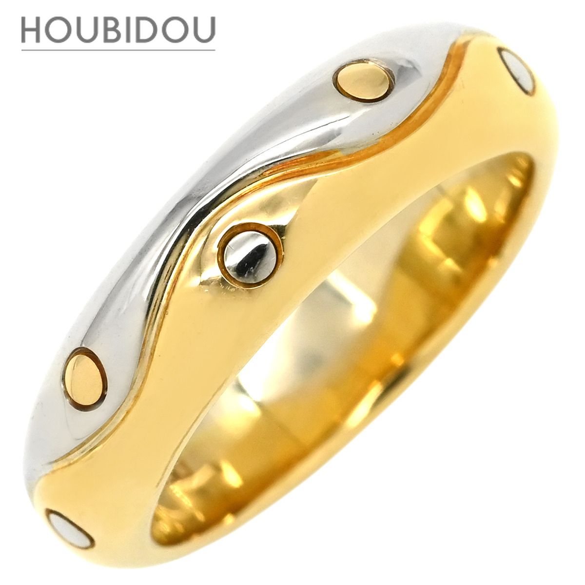 ブルガリ BVLGARI リング 指輪 オンダリング イエローゴールド