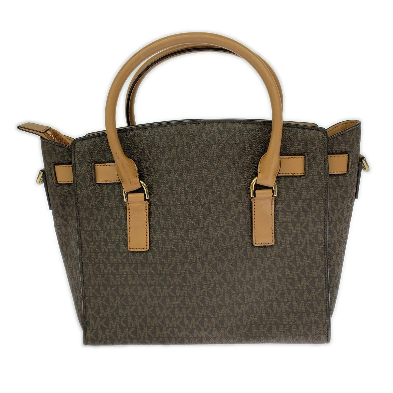 Michael Kors マイケルコース 2WAY MKシグネチャーロゴハンドバッグ 