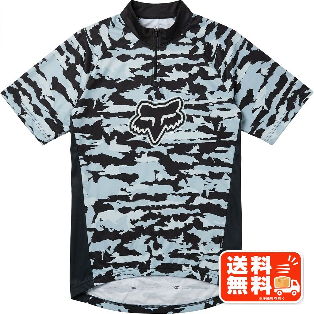 FOX RACING フォックスレーシング サイクルジャージ 半袖 カモ柄 UNDER