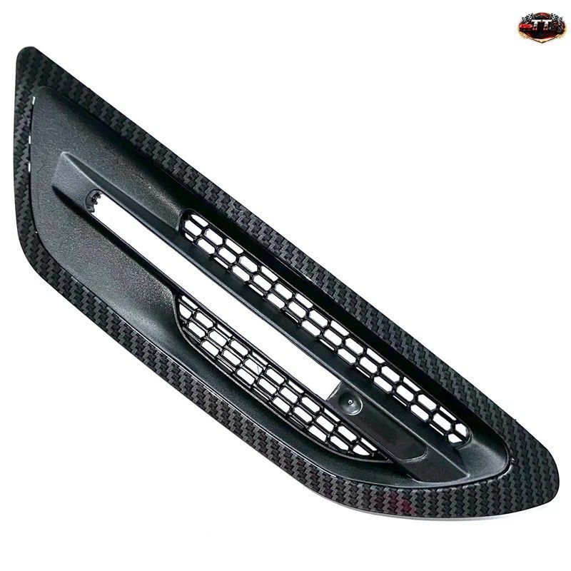 L08A-1ペア 車側フェンダーエアベントトリムカバー BMW F10セダン 5シリーズ M5 2011-2017 グリルアウトレットフレームパーツ A