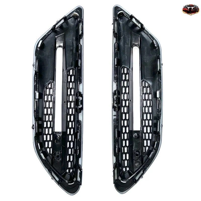 L08A-1ペア 車側フェンダーエアベントトリムカバー BMW F10セダン 5シリーズ M5 2011-2017 グリルアウトレットフレームパーツ A