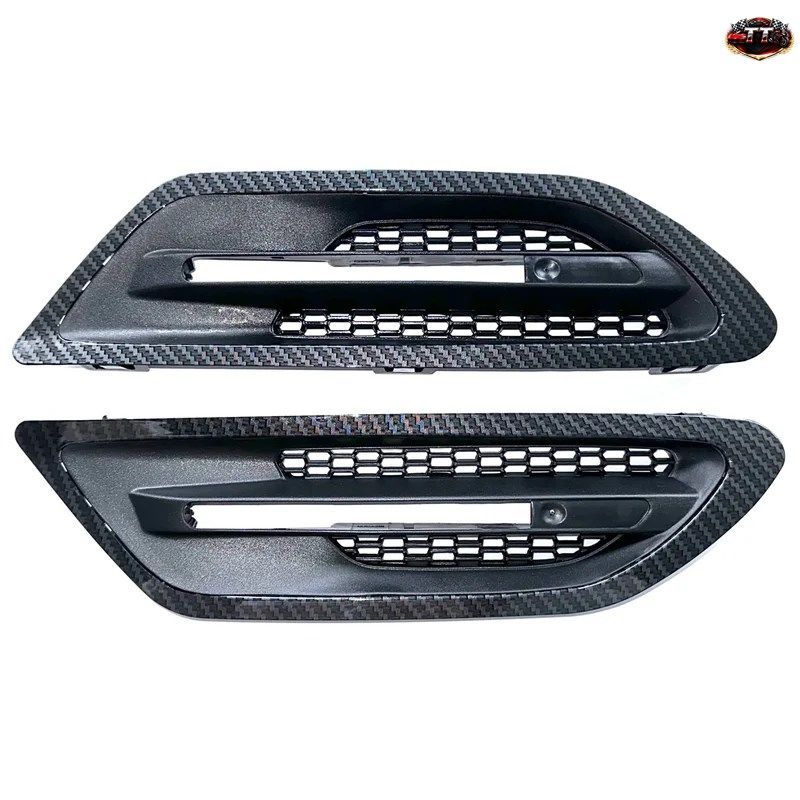 L08A-1ペア 車側フェンダーエアベントトリムカバー BMW F10セダン 5シリーズ M5 2011-2017 グリルアウトレットフレームパーツ A