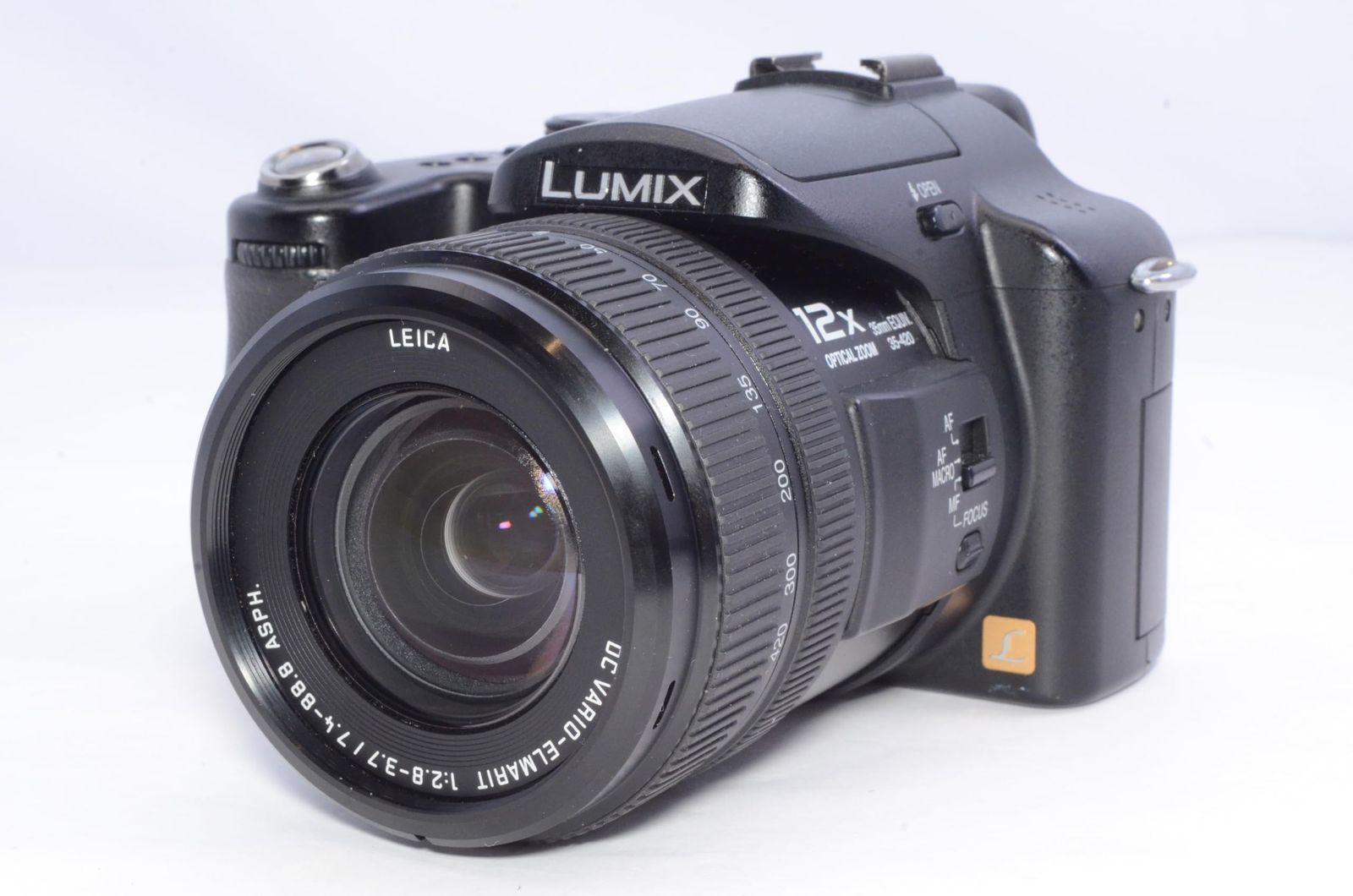 パナソニック LUMIX DMC-FZ50 ブラック SDカード付 動作確認済み 実用 