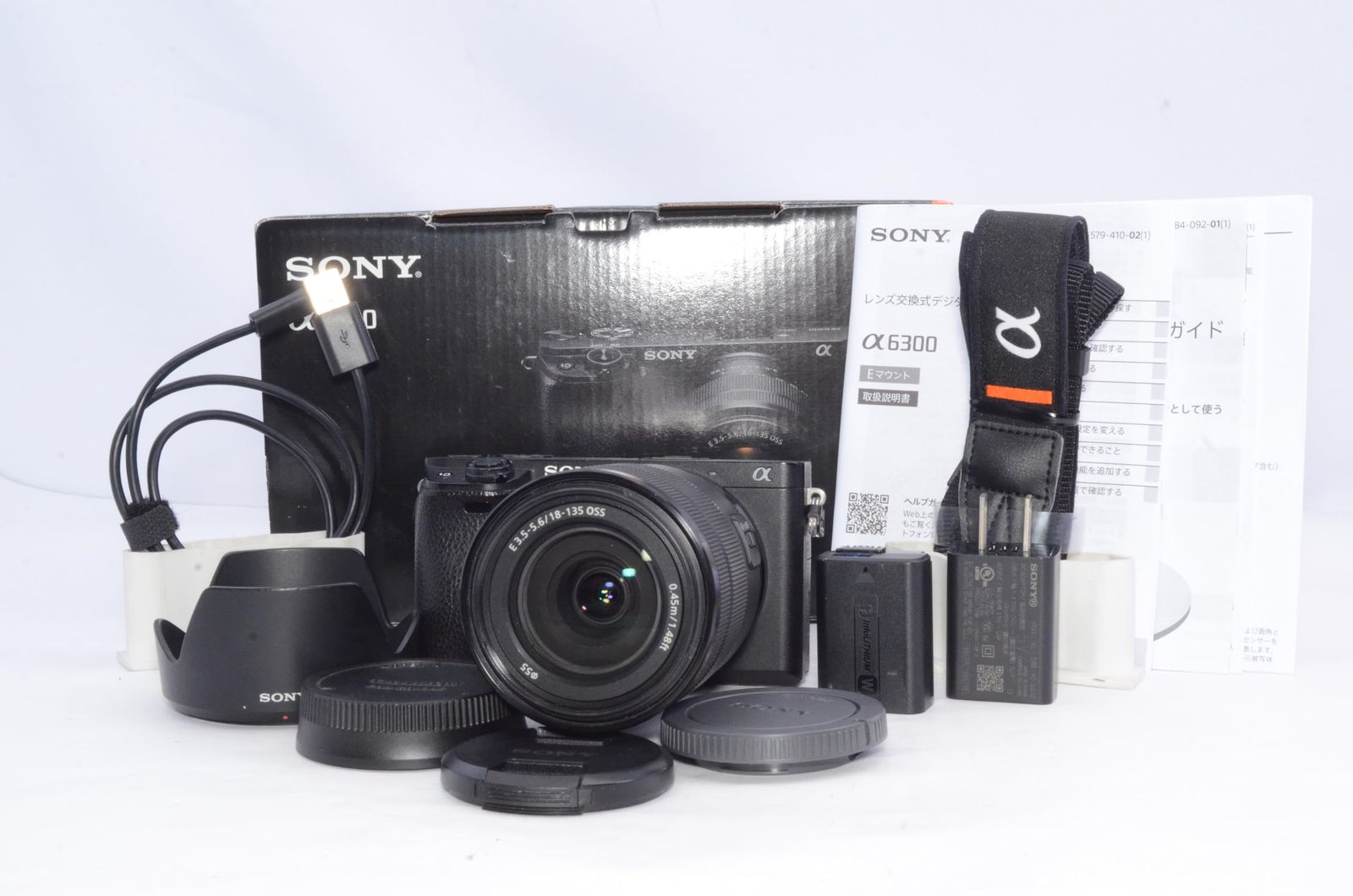 SONY α6300 高倍率ズームレンズキット ILCE-6300M 動作確認済み コンディション良好 付属品あり