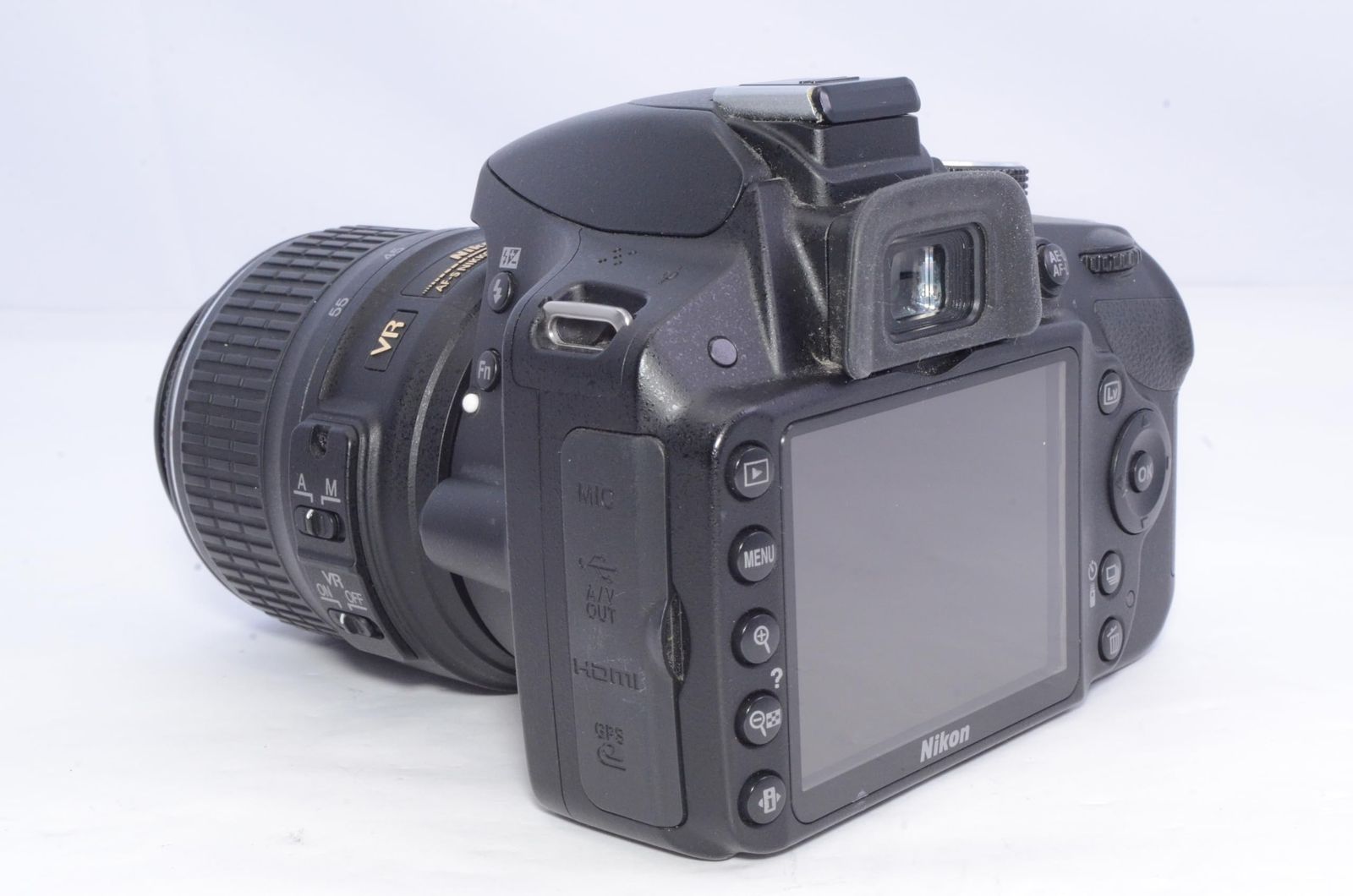 Nikon D3200 ダブルズームキット 18-55mm 55-200mm付属 動作確認済み