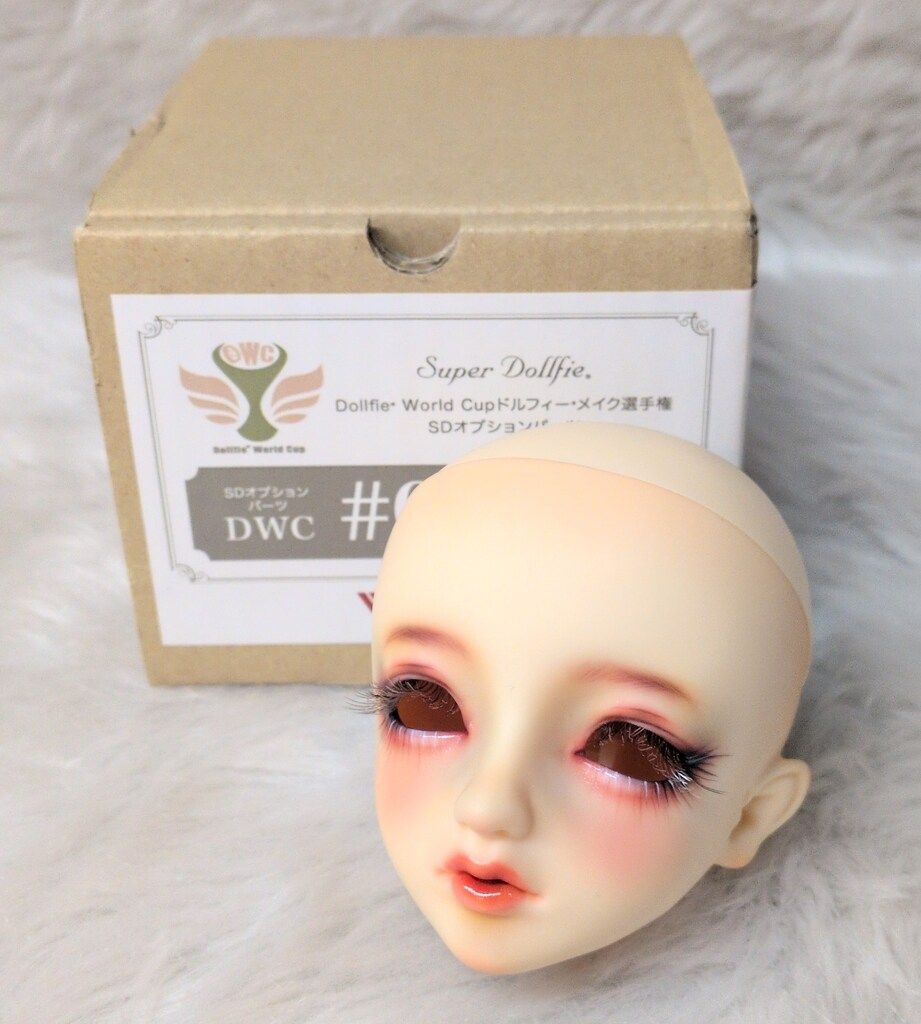 ボークス SDオプションパーツ DWC#02ヘッド ノーマル肌