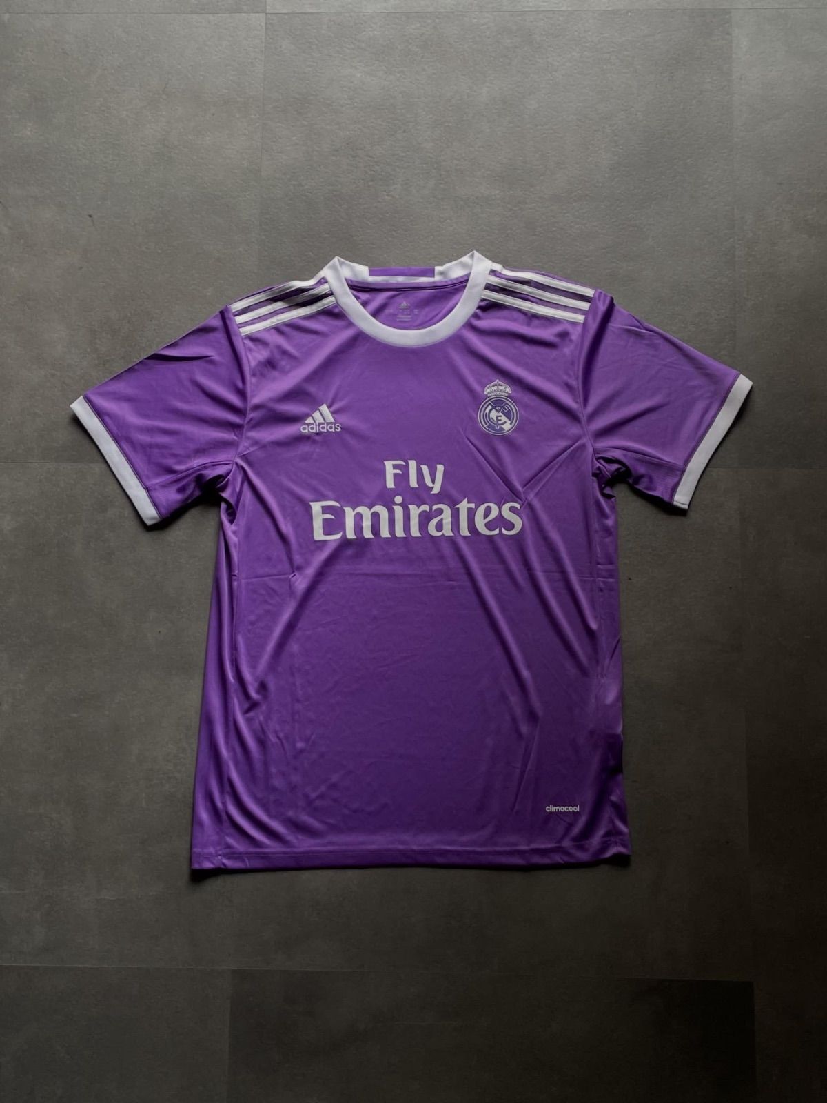 adidas Real Madrid レアルマドリード ユニフォーム L 紫